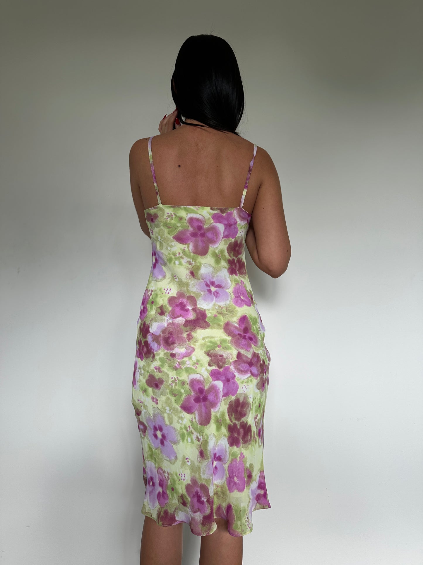 Floral Midi Slip Dress