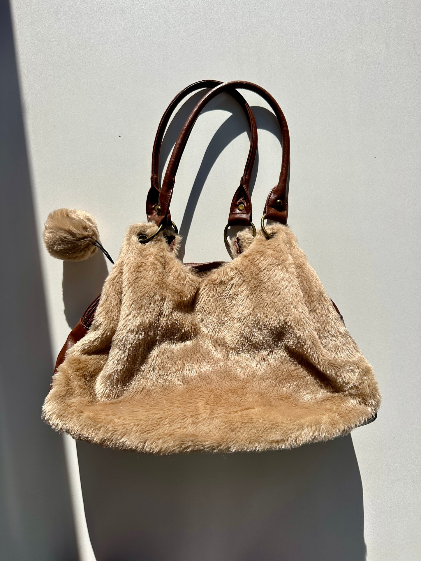 Fluffy Shoulder Bag