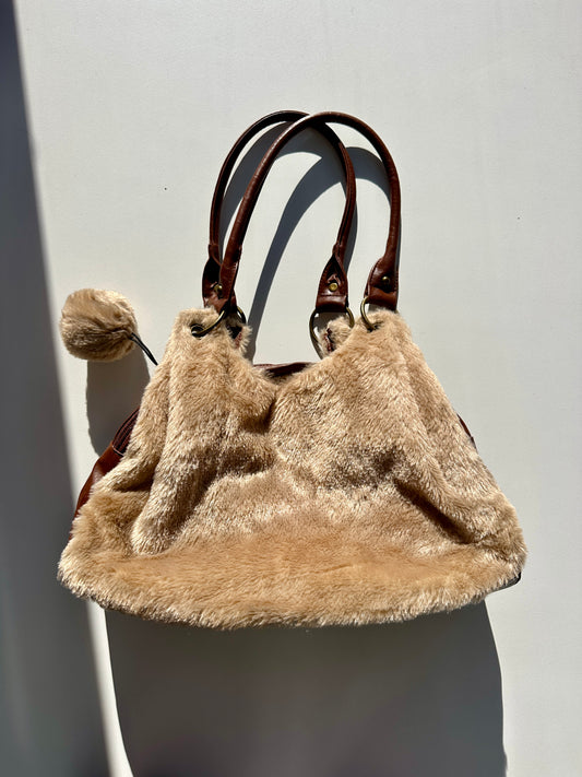 Fluffy Shoulder Bag