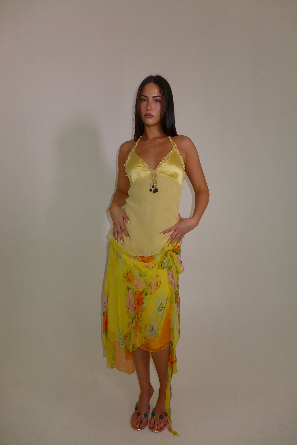 Rene Derhy Floral Midi