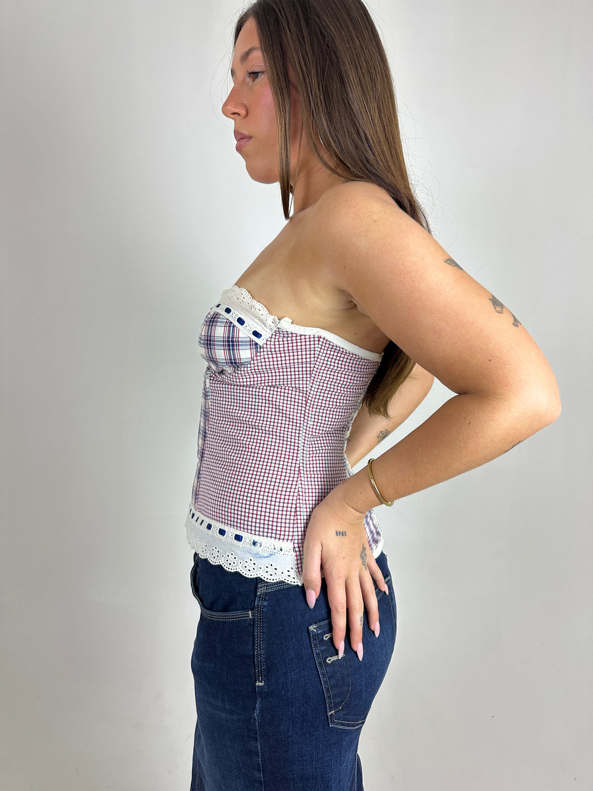 Italian Gingham Corset