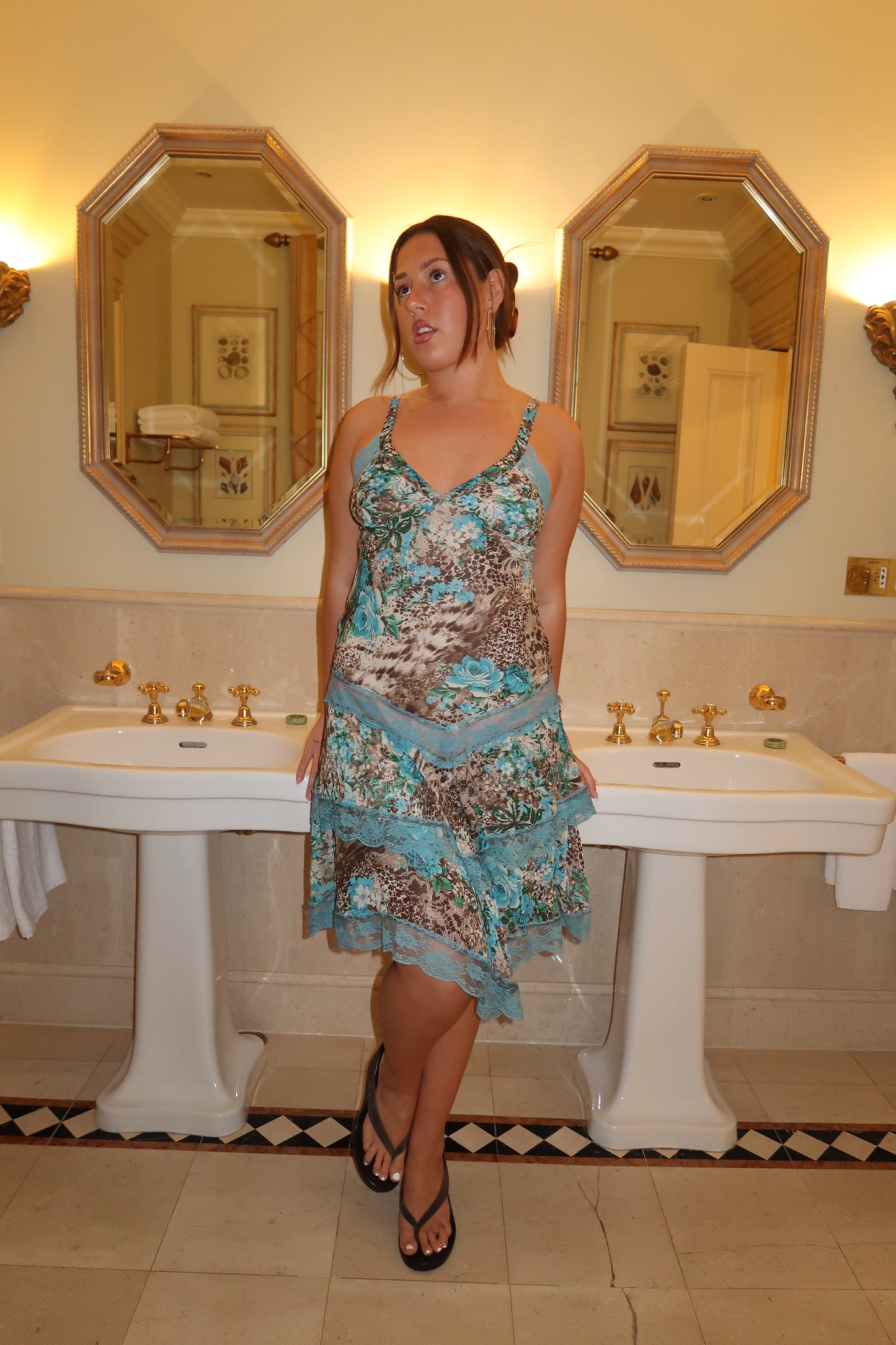 Blue Asym Fairy Dress