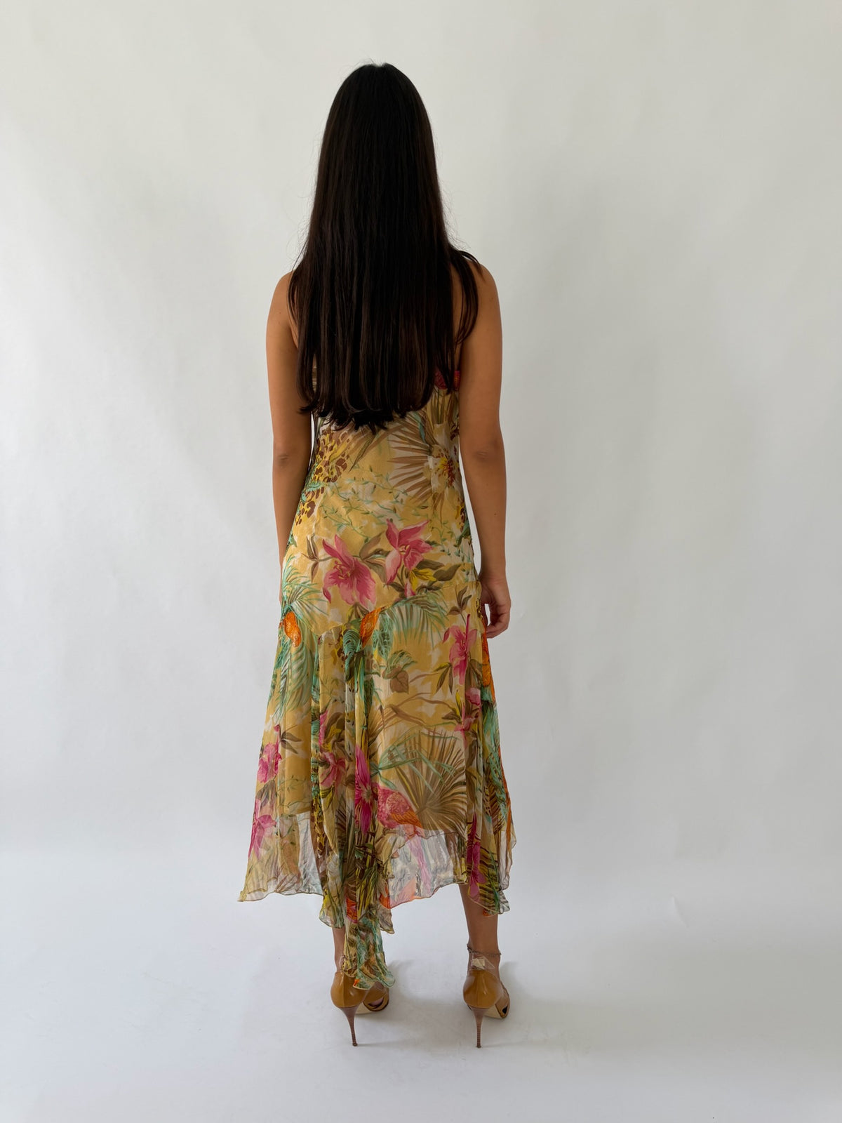 Rene Derhy Beaded Midi Dress