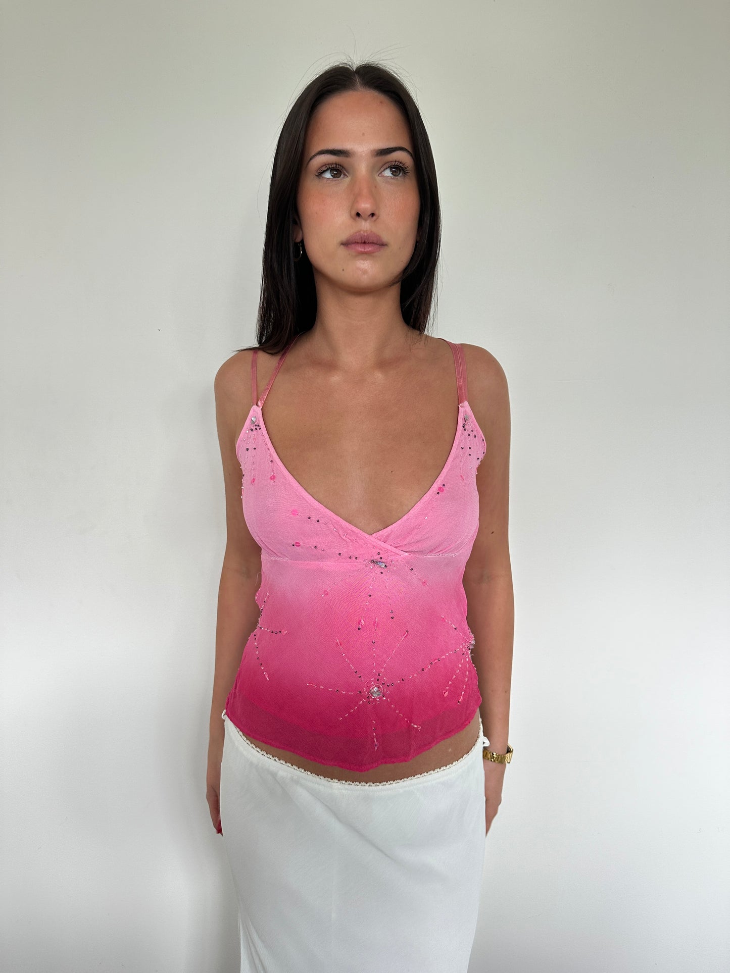 Beaded Ombre Cami