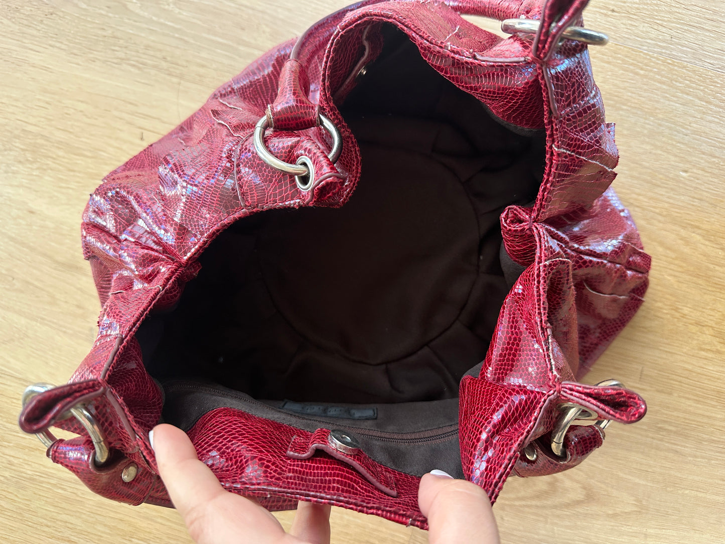 Vintage Red Bag