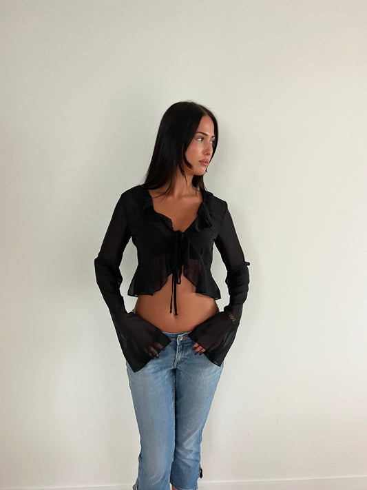 Tie Up Blouse