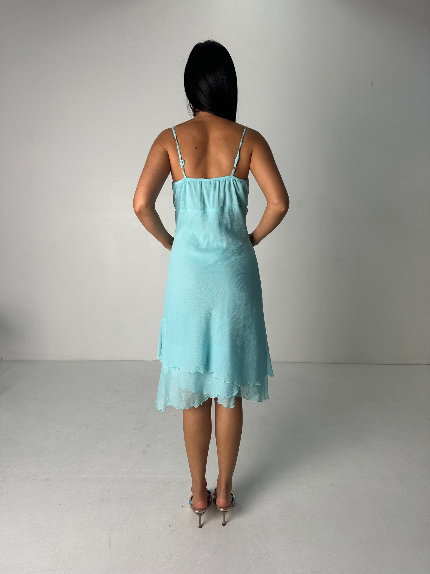 Aqua Midi Dress