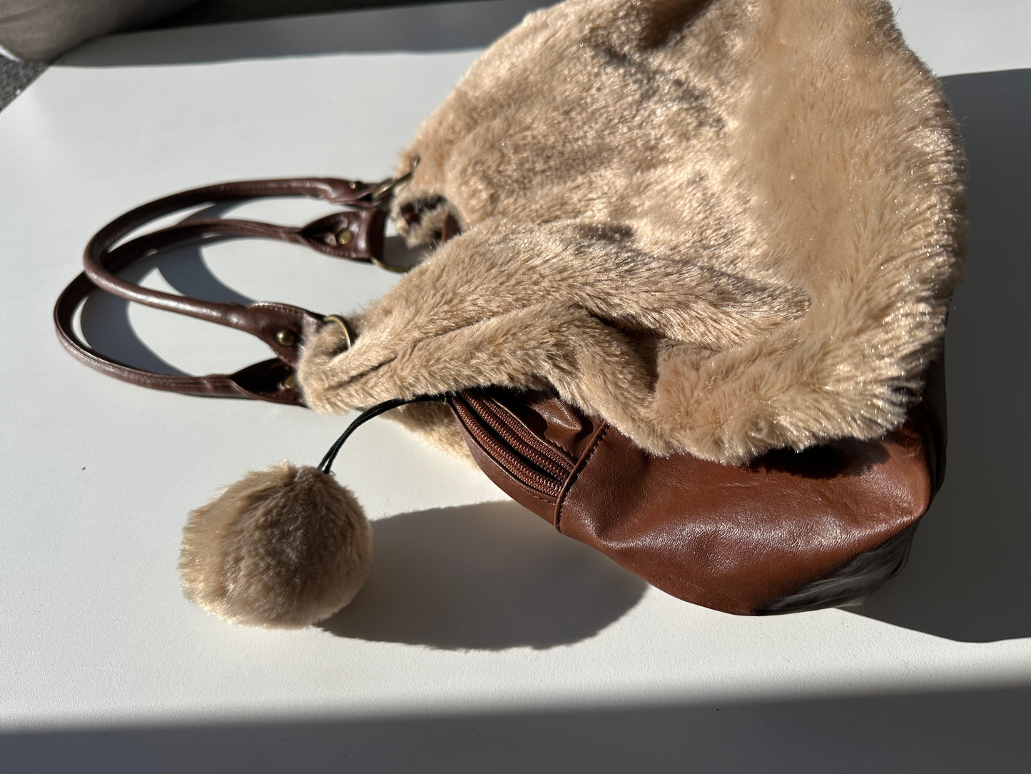 Fluffy Shoulder Bag