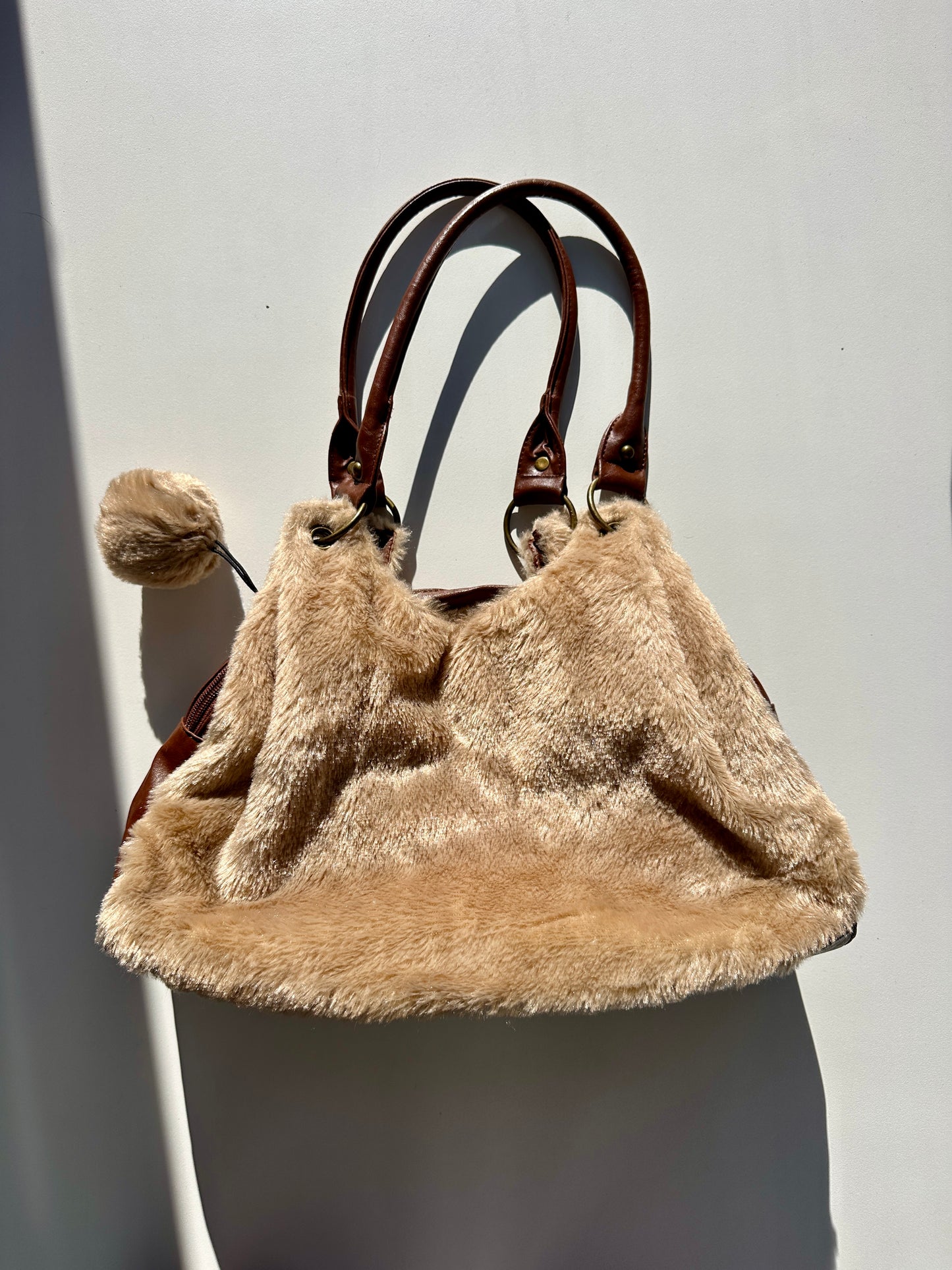 Fluffy Shoulder Bag