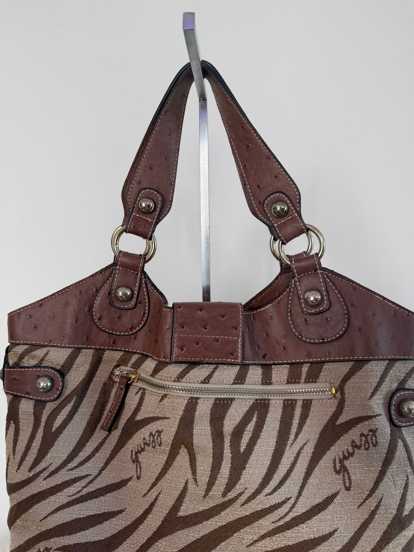 Guess Zebra Tote Bag