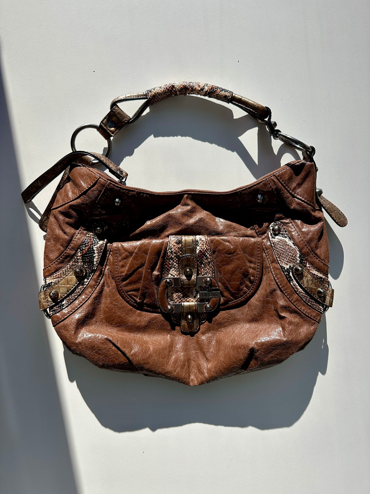 Guess Snakeskin Bag
