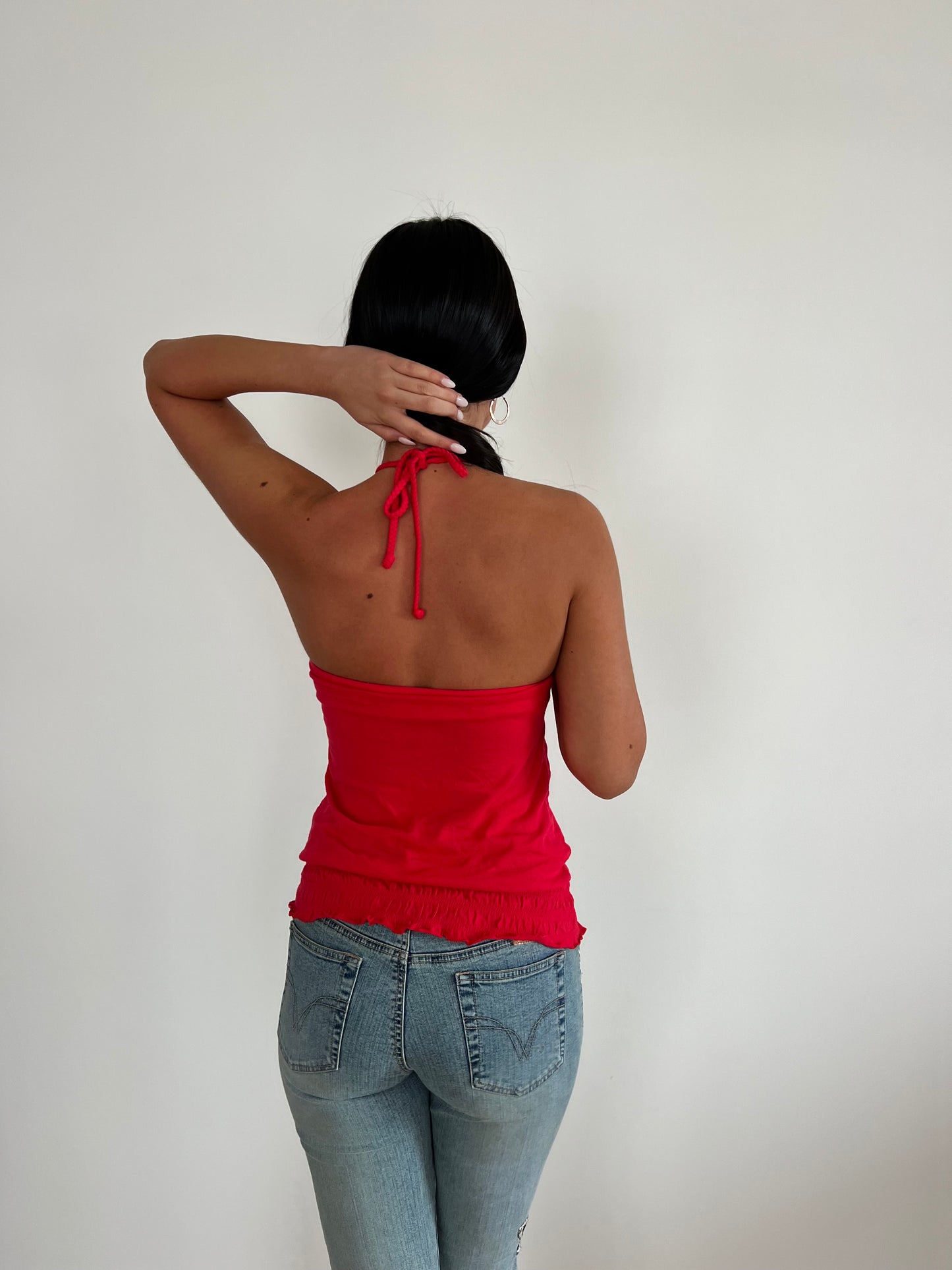 Pink Halter Top