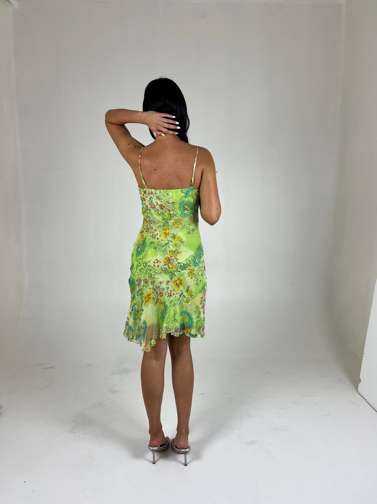 Rene Derhy Beaded Midi Dress