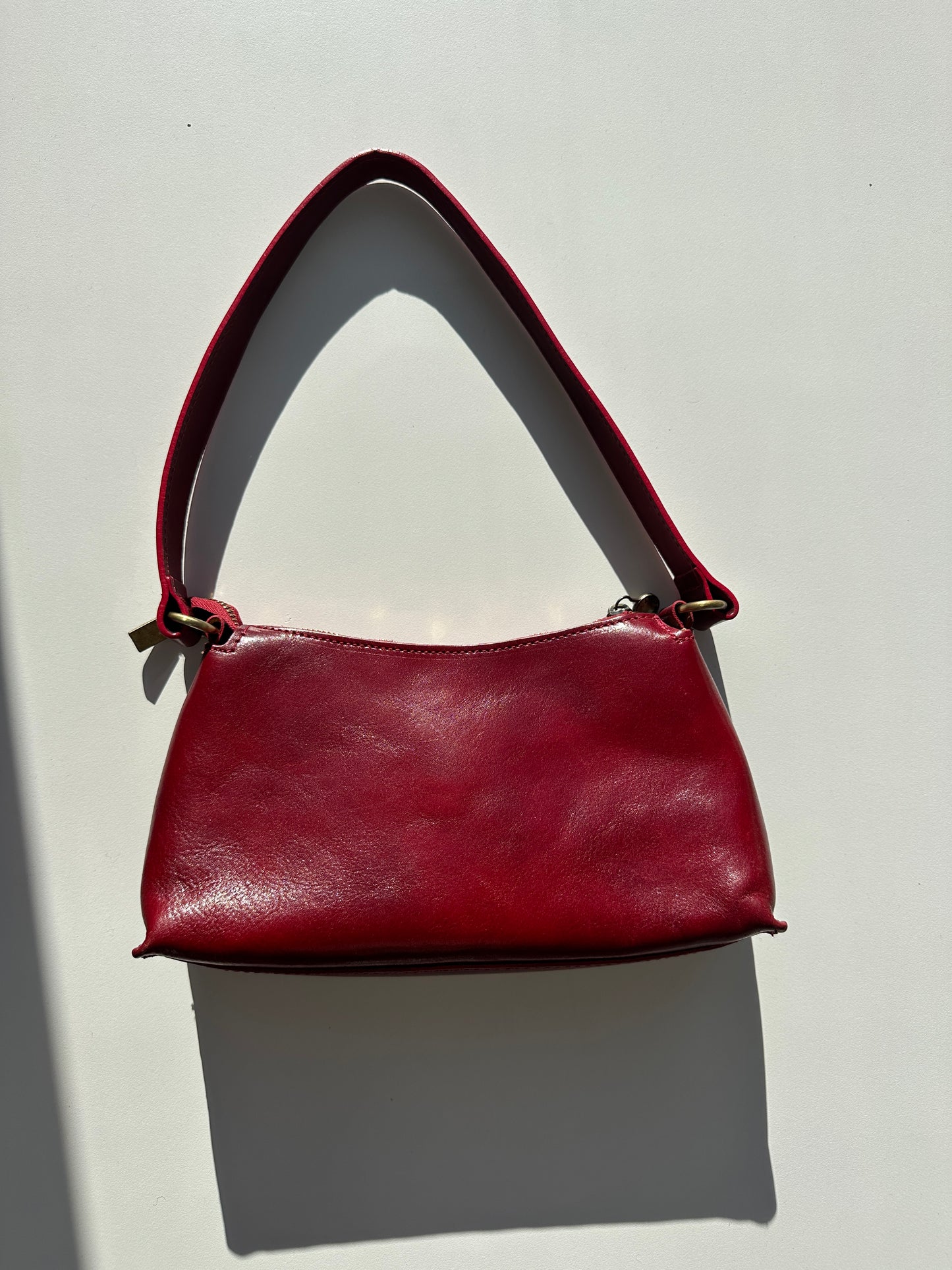 Italian Leather Cherry Bag