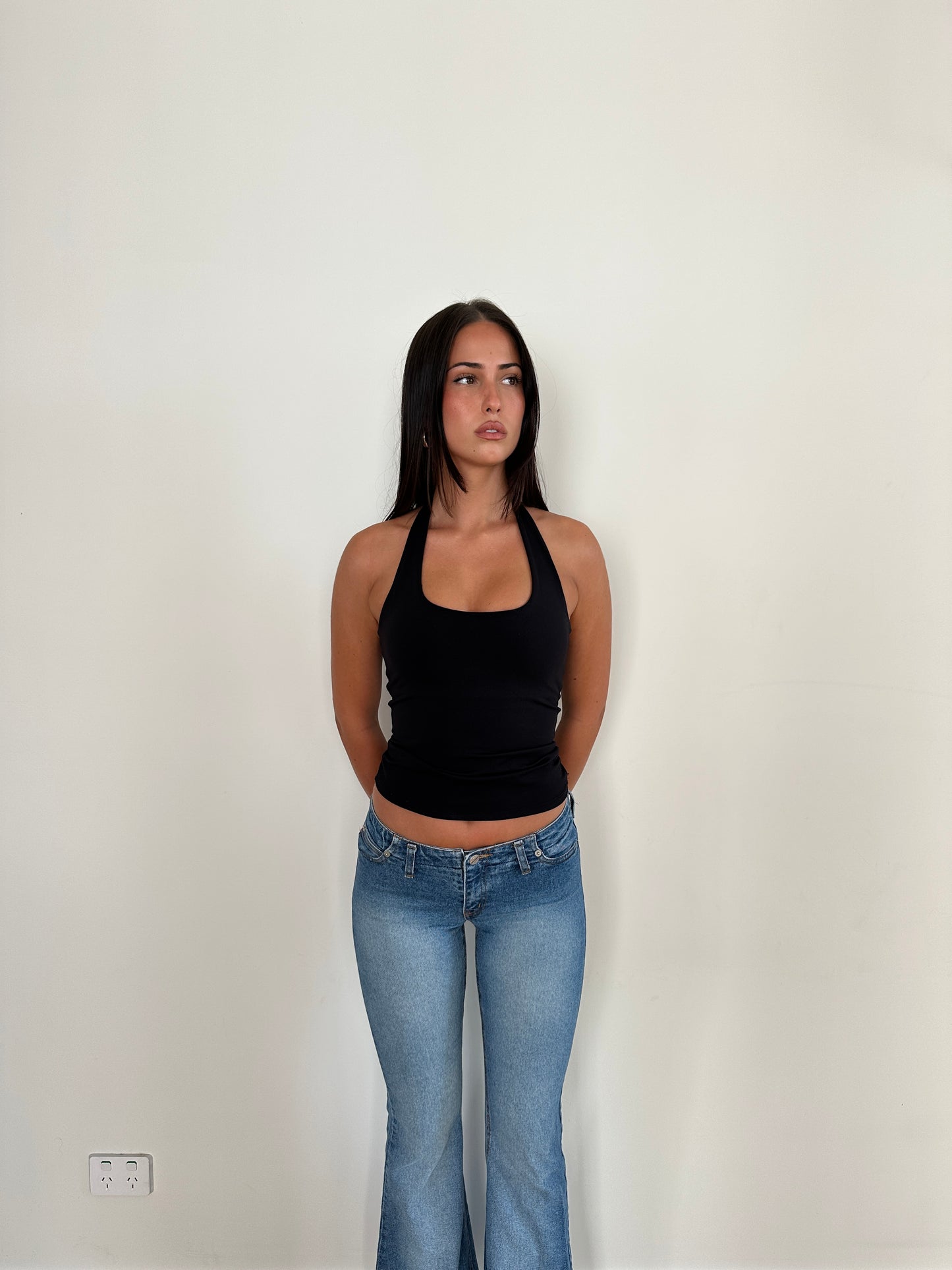 Blockout Lowrise Bootcut Jeans