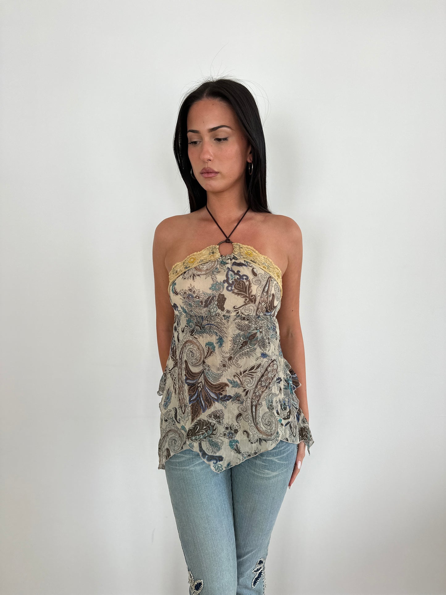 Paisley Flow Halter
