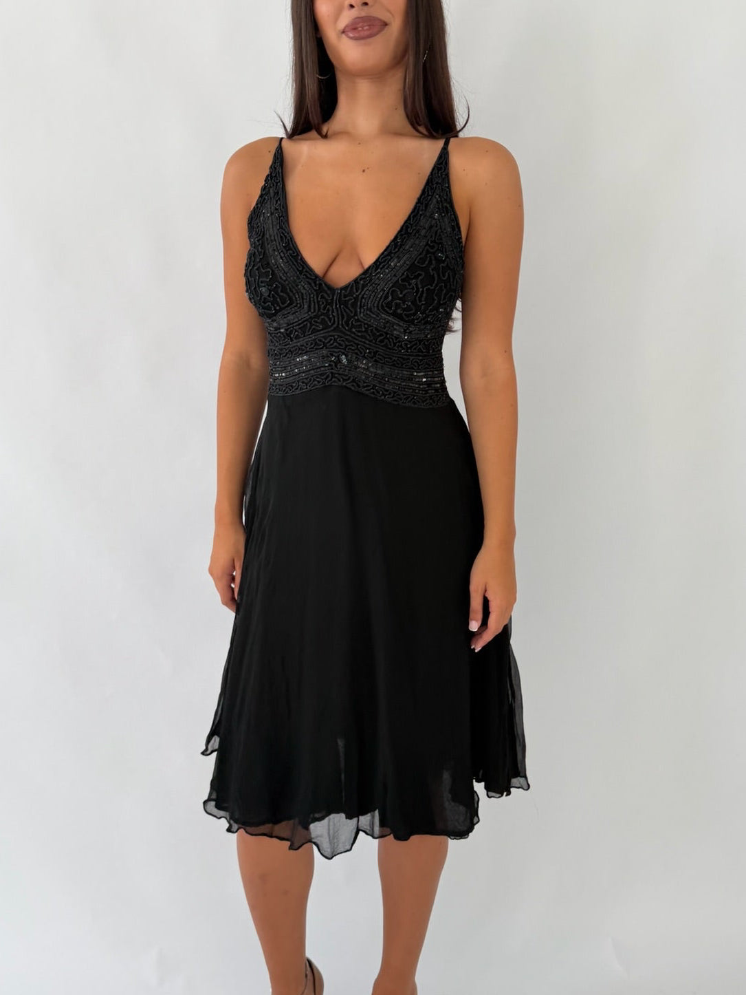 Rene Derhy Beaded Midi