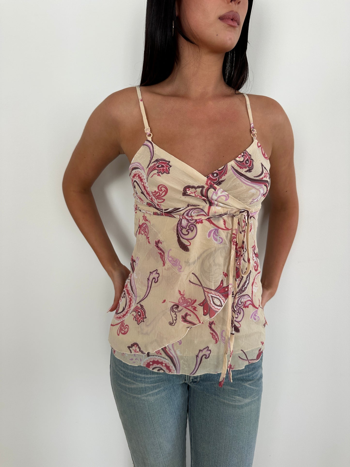 Floral Tie Cami