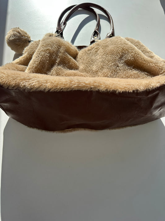 Fluffy Shoulder Bag