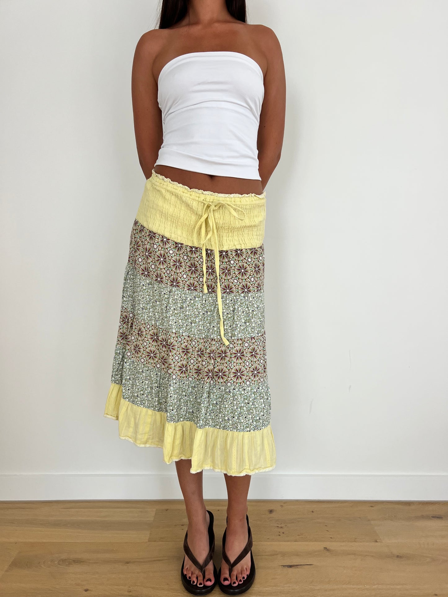 Spanish Summer Midi Skirt