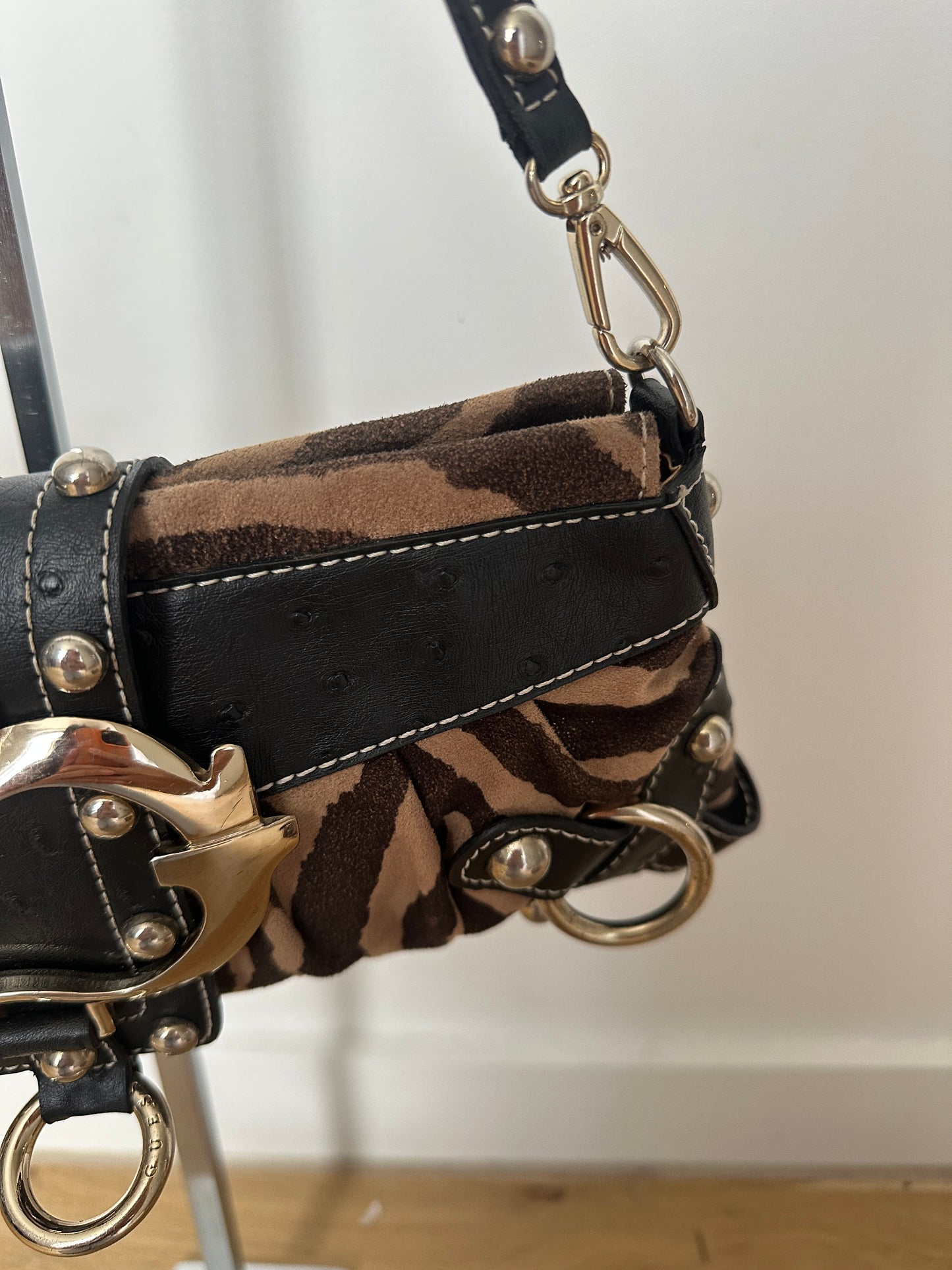 Guess Zebra Shoulder Bag