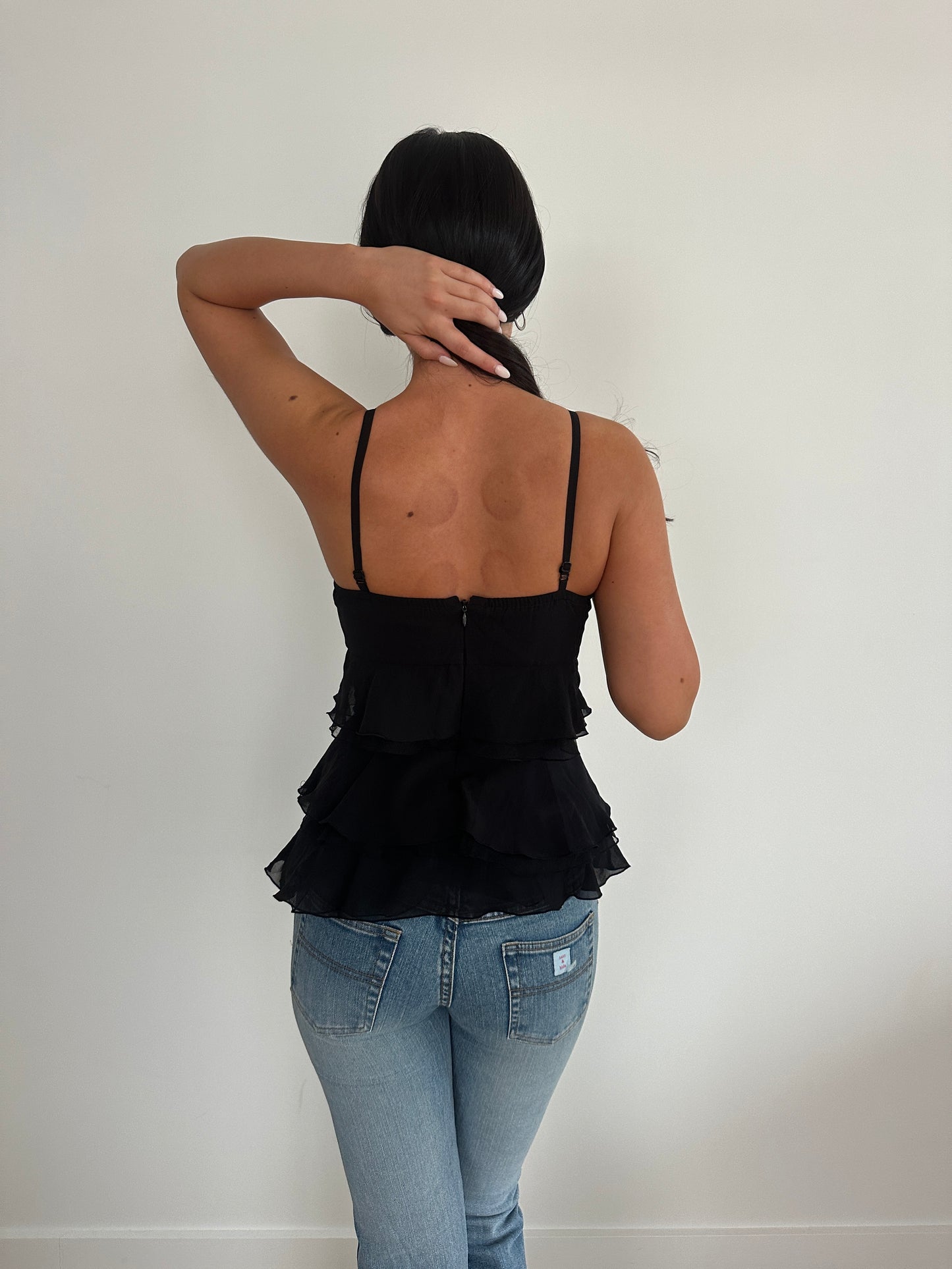 Layered Black Cami