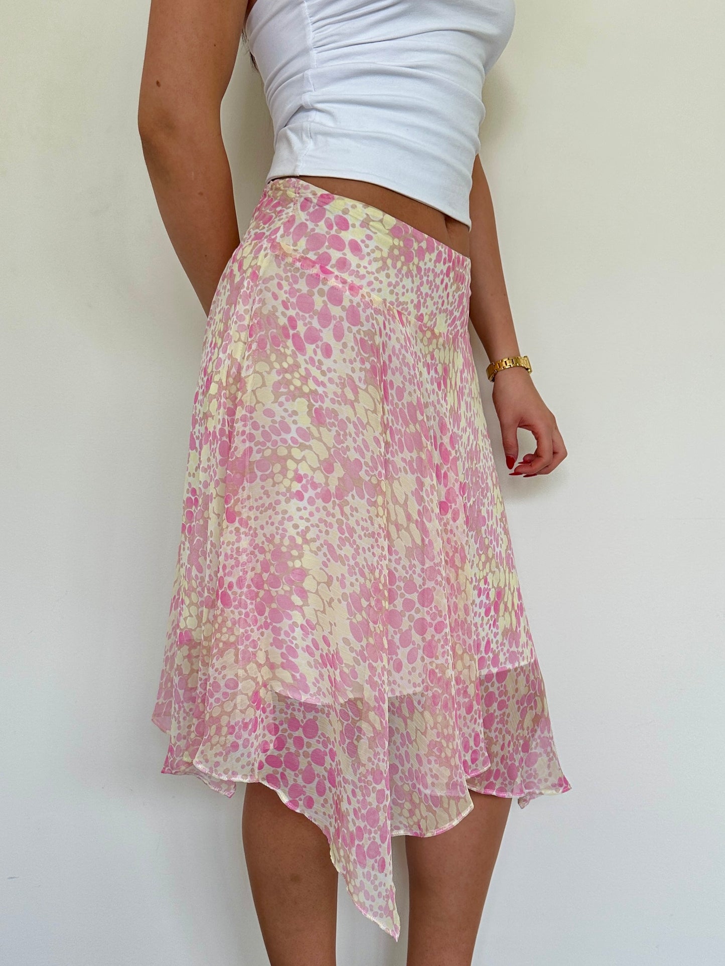 Floral Midi Skirt