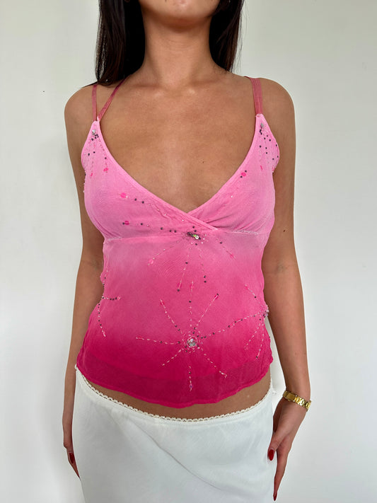 Beaded Ombre Cami