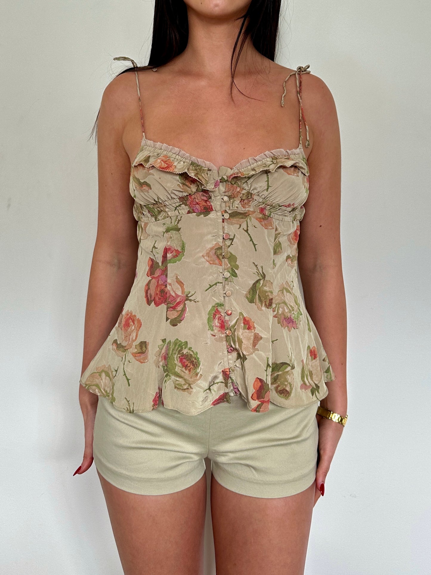 Floral Tie Cami