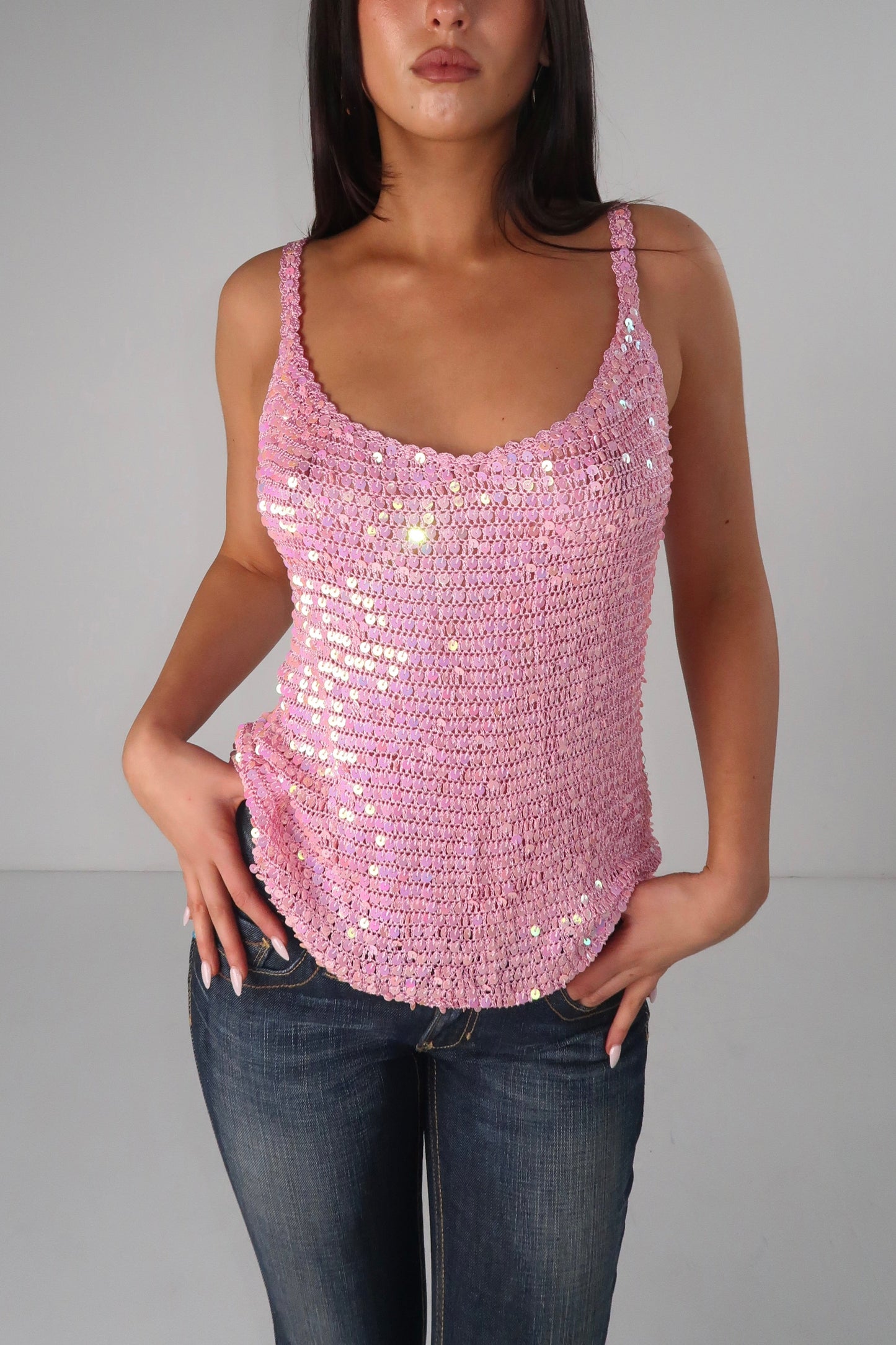 Ibiza Sequin Cami