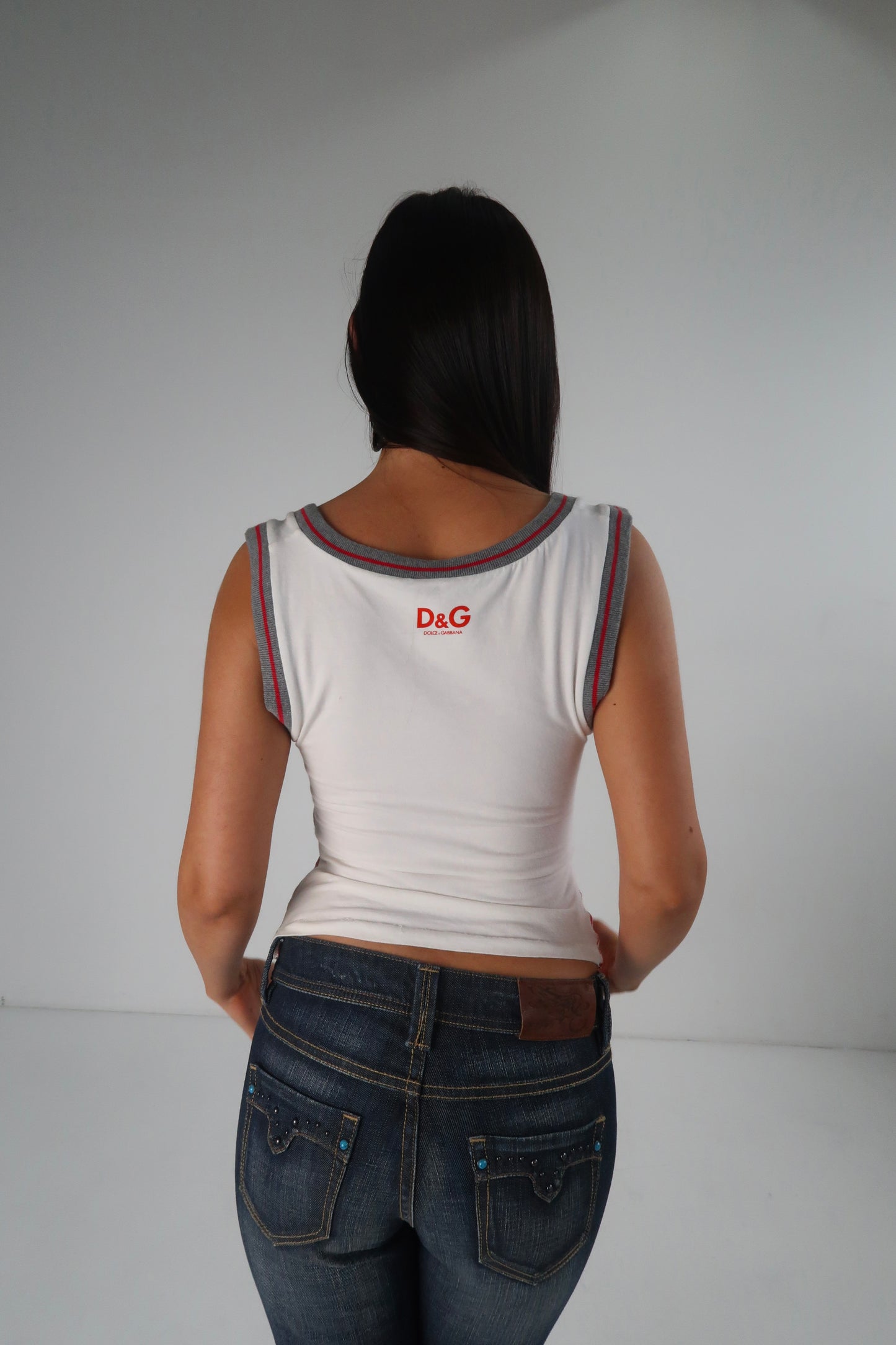 D&G Gingham Corset
