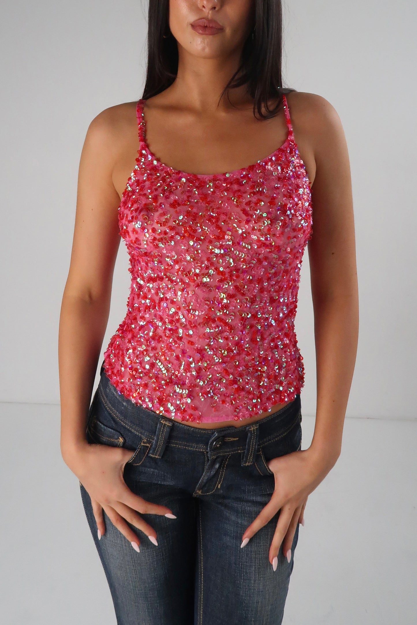 Ibiza Sequin Top