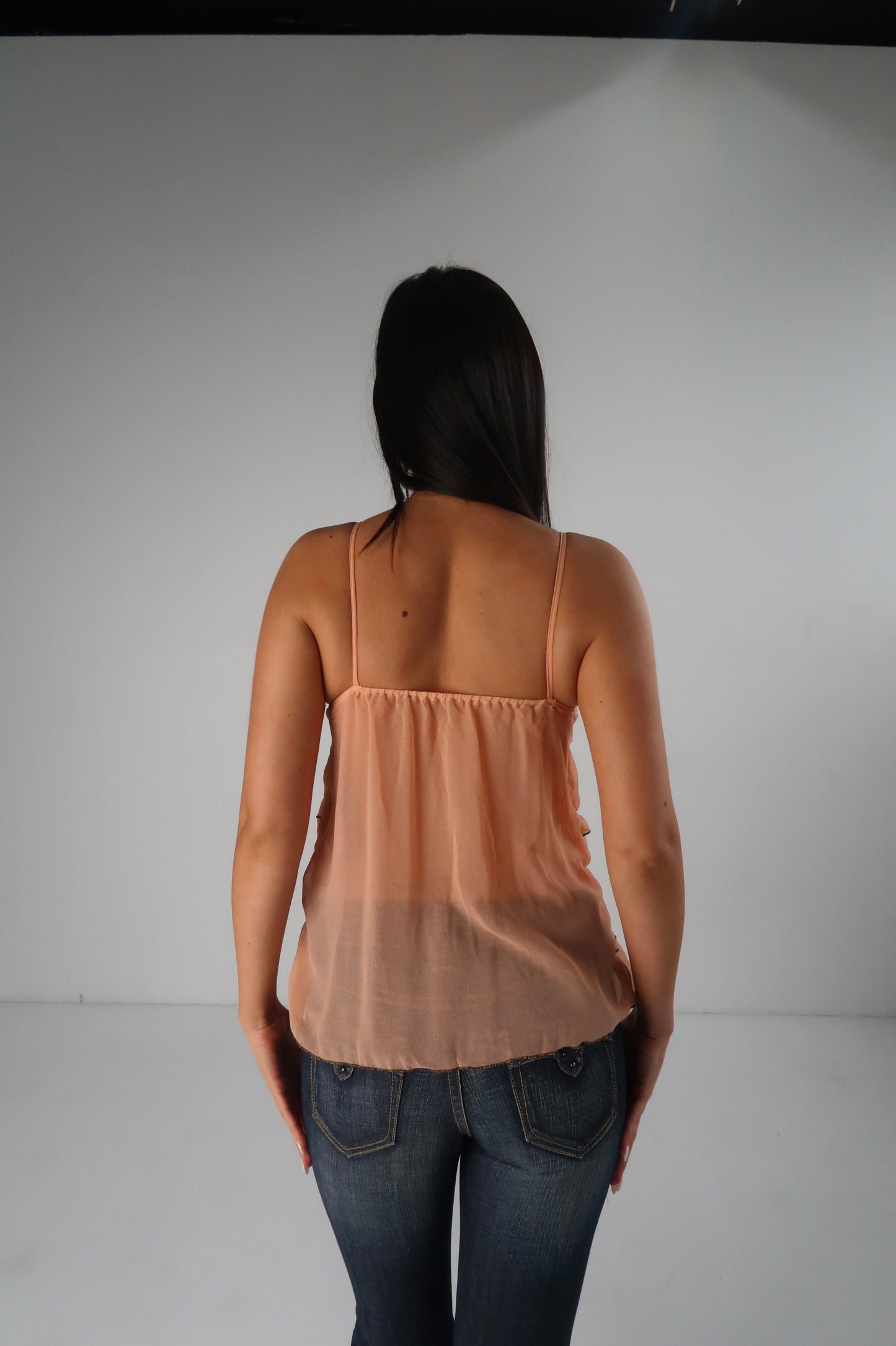Frill Sequin Cami