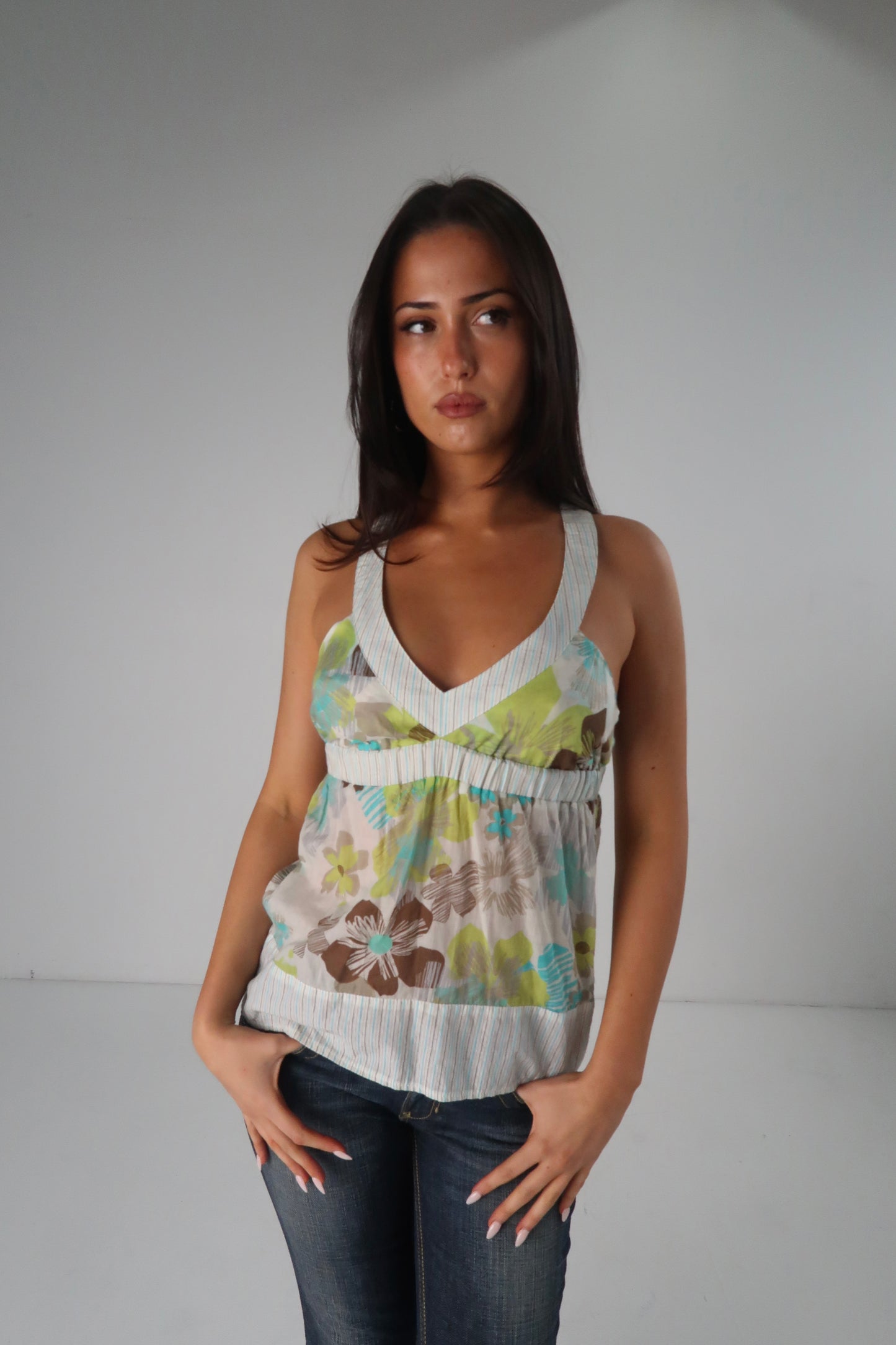 Floral Halter Cami