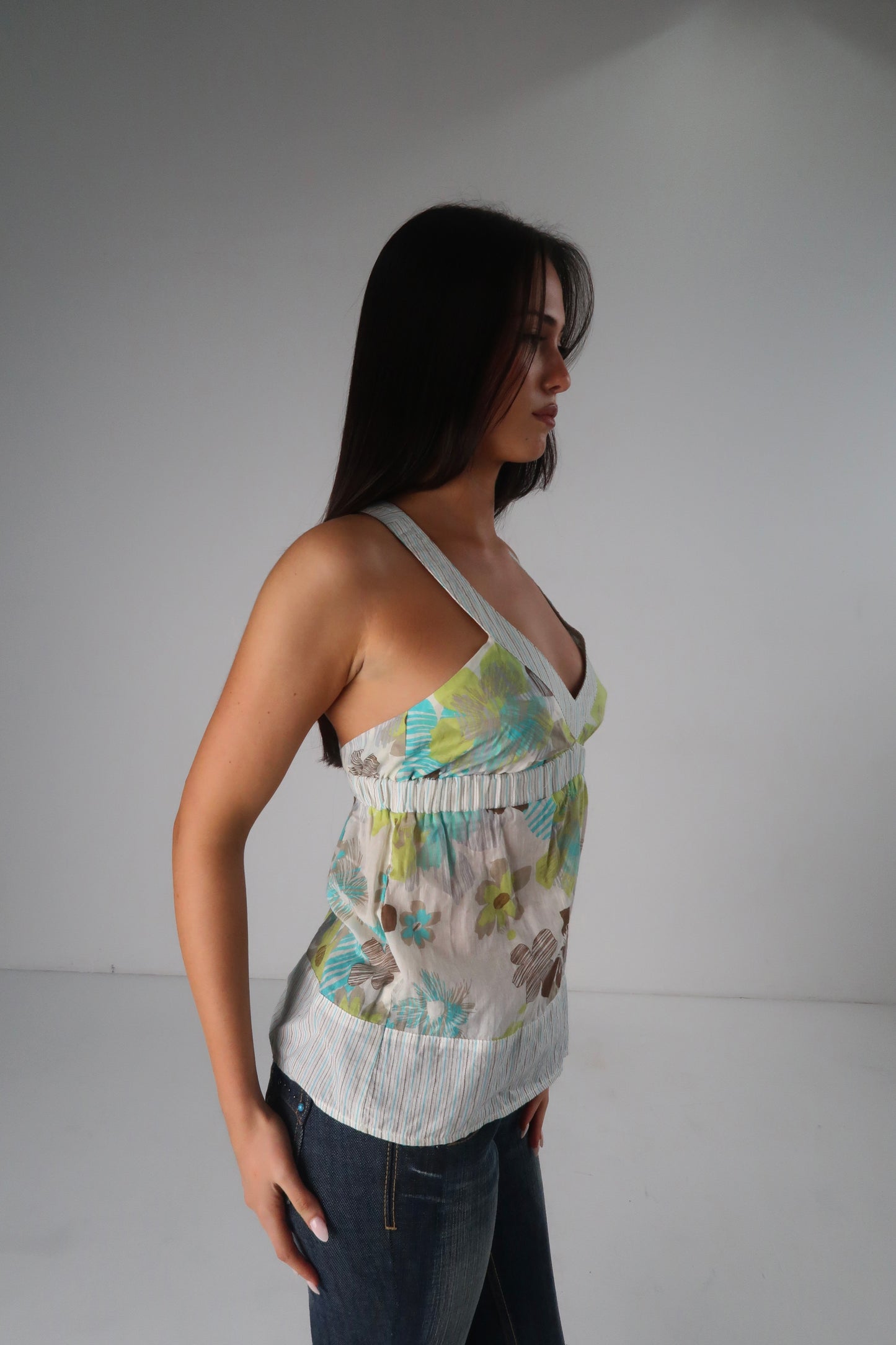 Floral Halter Cami