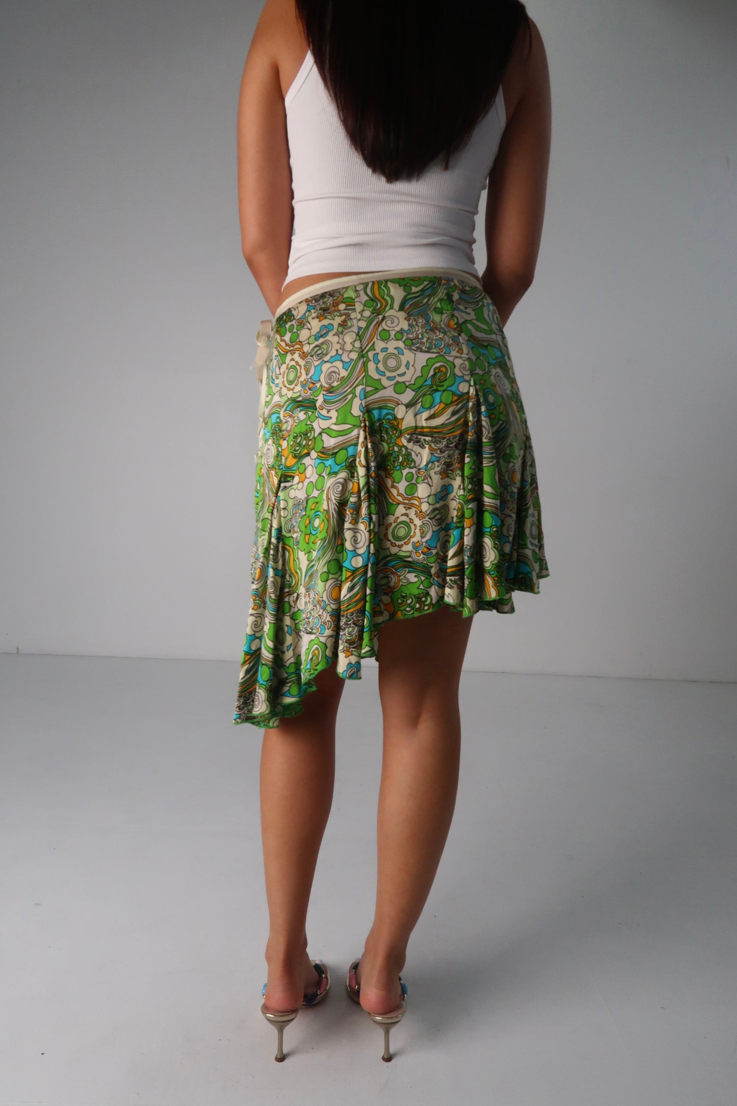 Sandro Silk Asym Midi