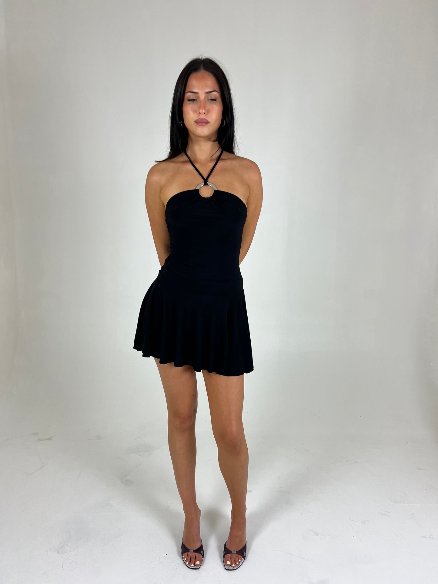 Halter Micro Mini Dress