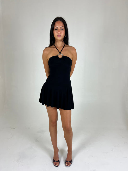 Halter Micro Mini Dress