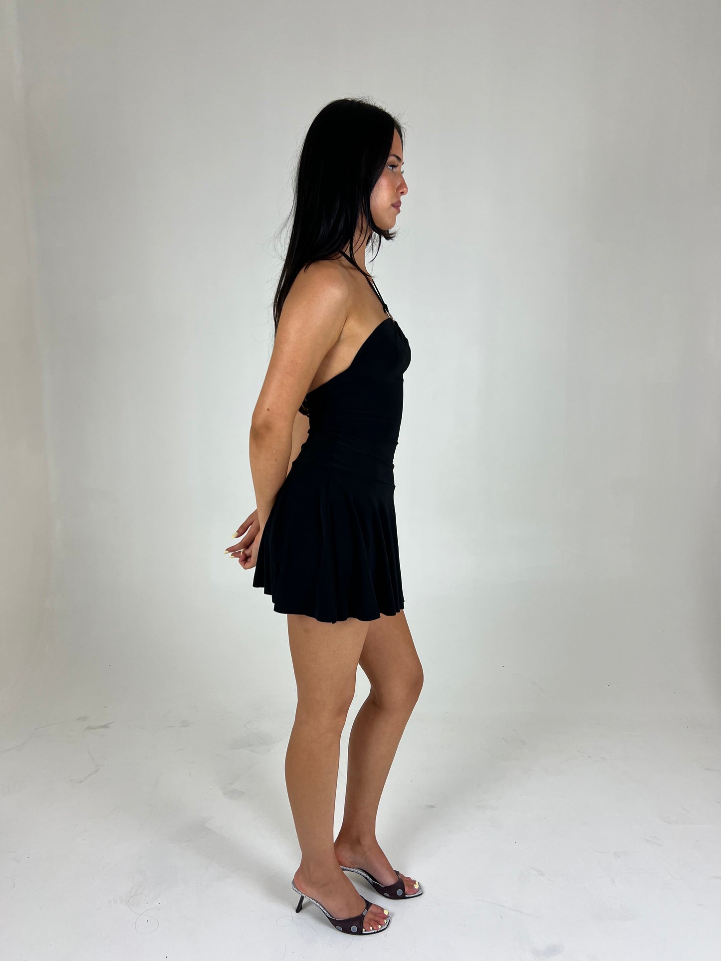 Halter Micro Mini Dress