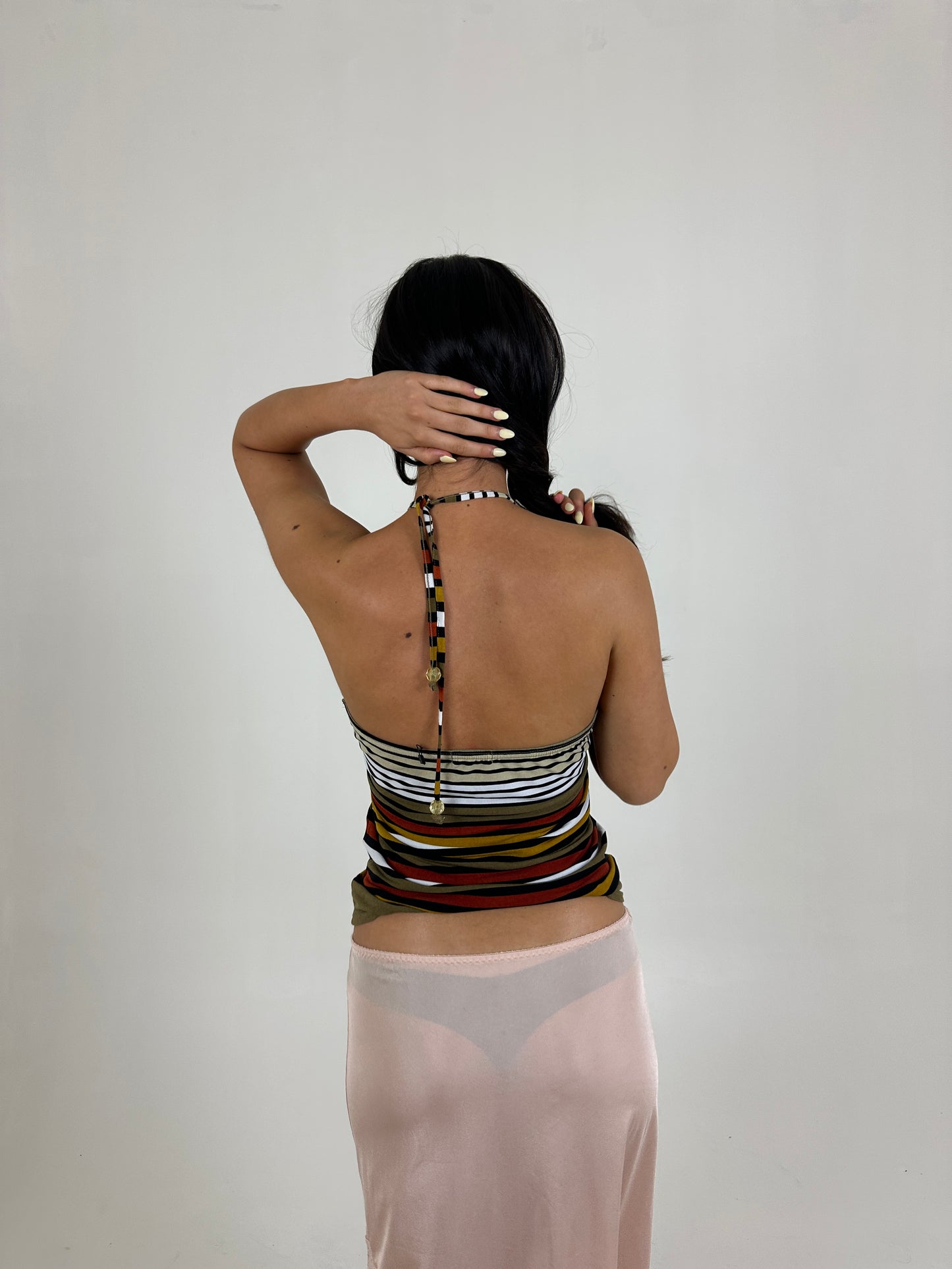 Striped Halter Top