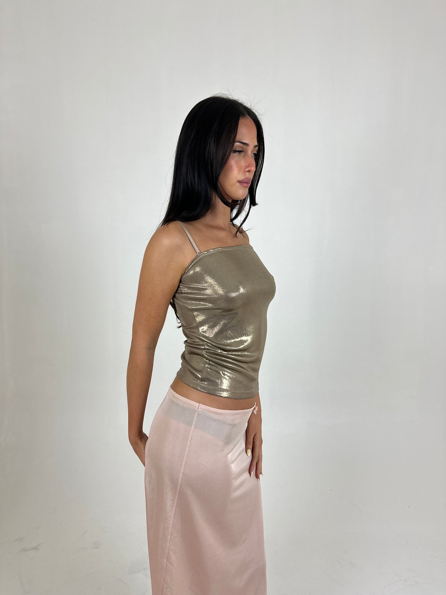 Gold Metallic Cami