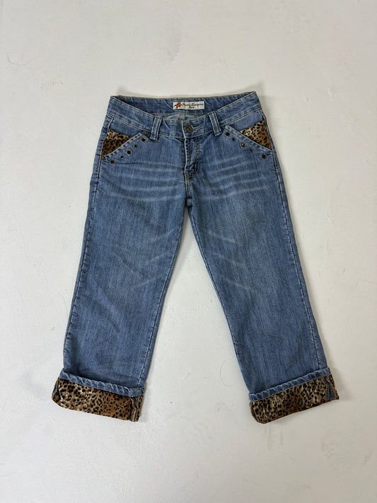 Cheetah Print Capri
