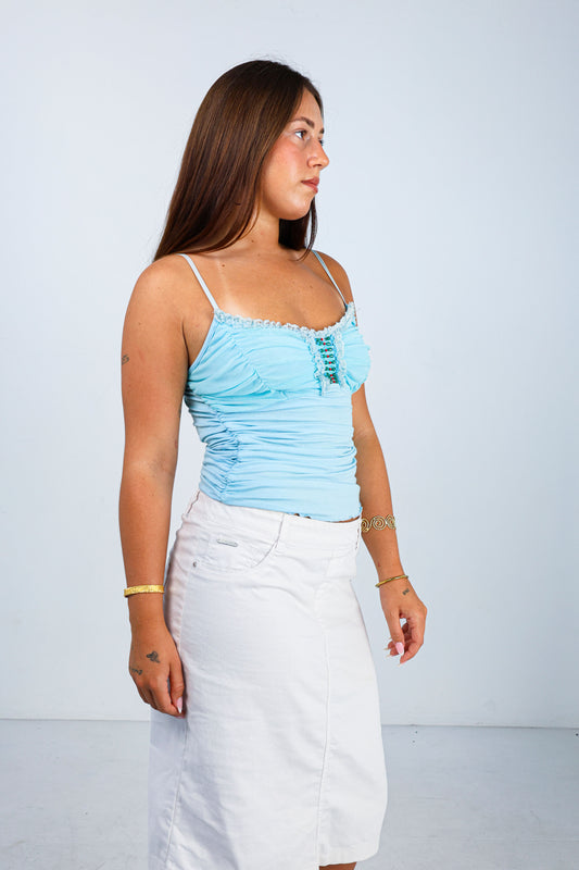 Blue Cami Top