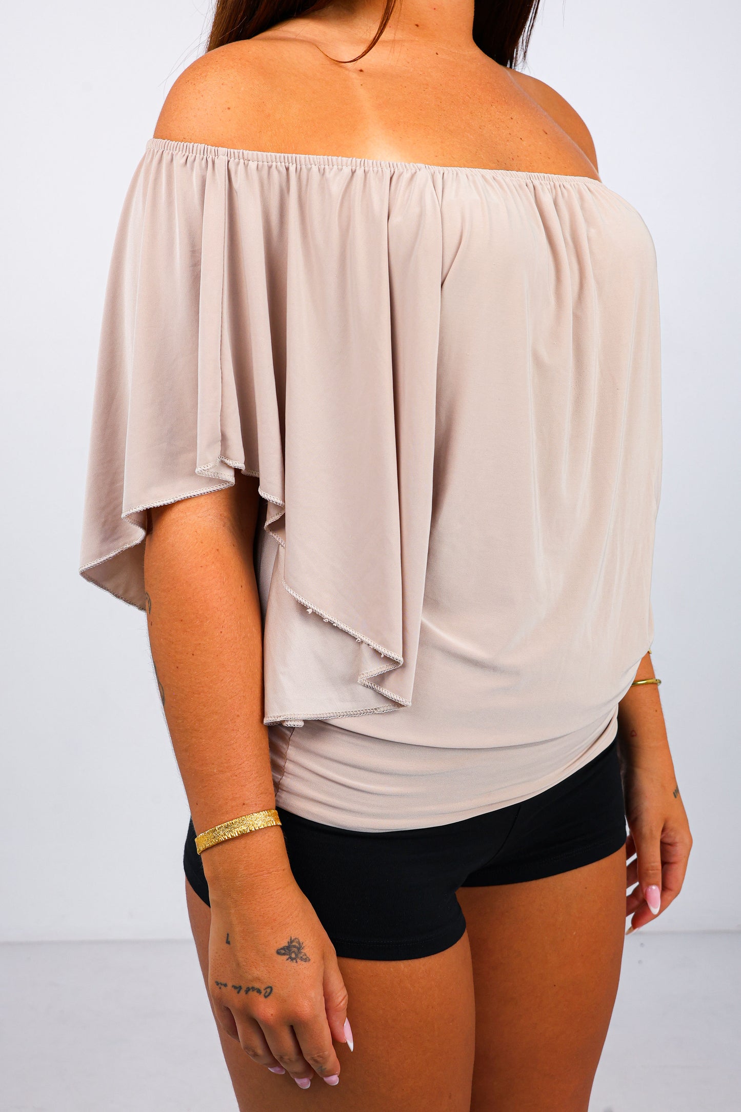 Off Shoulder Slouched Top