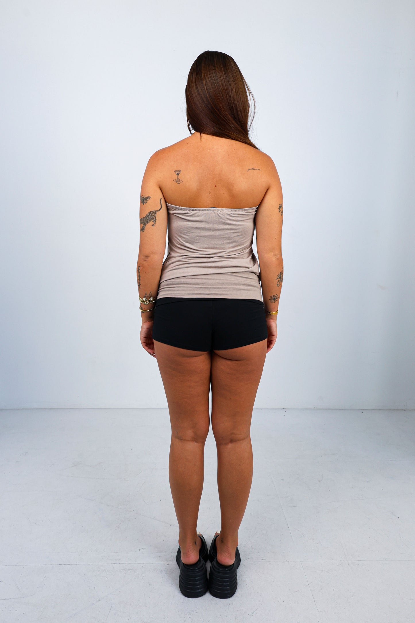 Strapless Fold Over Top