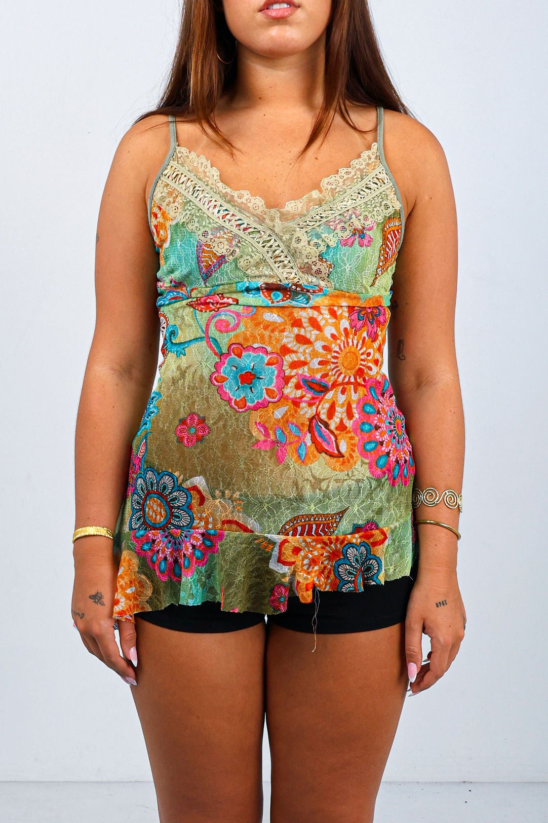 Mesh Cami Top