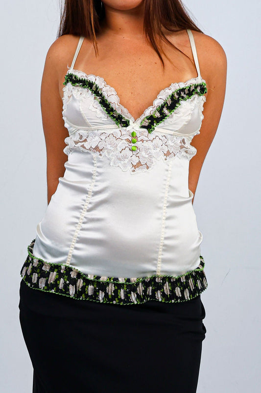 D&G Lace Silk Cami