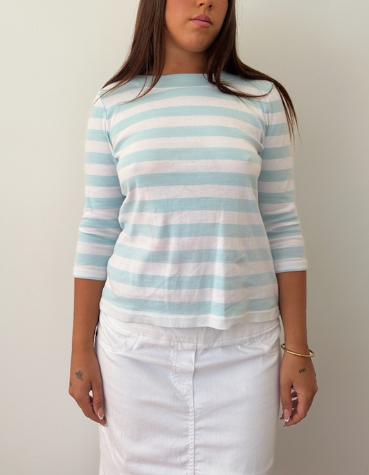 Sailor 3/4 Sleeve Top