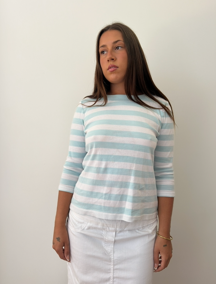Sailor 3/4 Sleeve Top