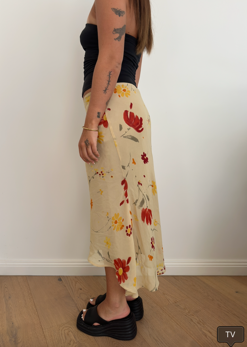 Spanish Floral Midi
